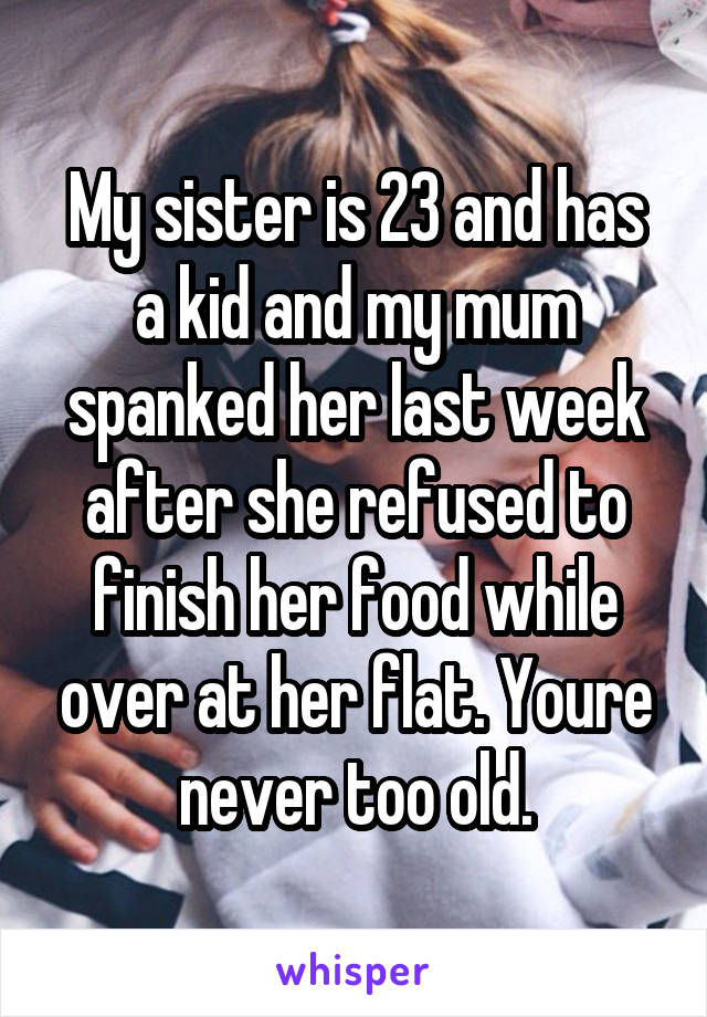 I Spanked My Sister